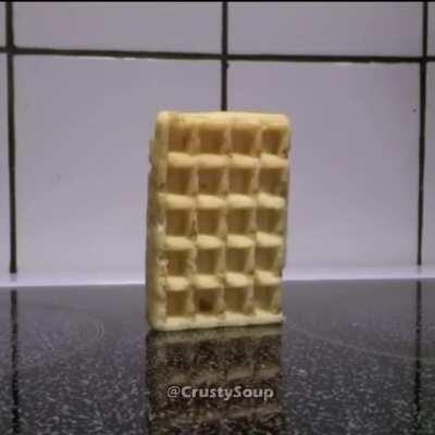 Waffle caindo(n sei se ja postaram mas eu nunca vi postarem)