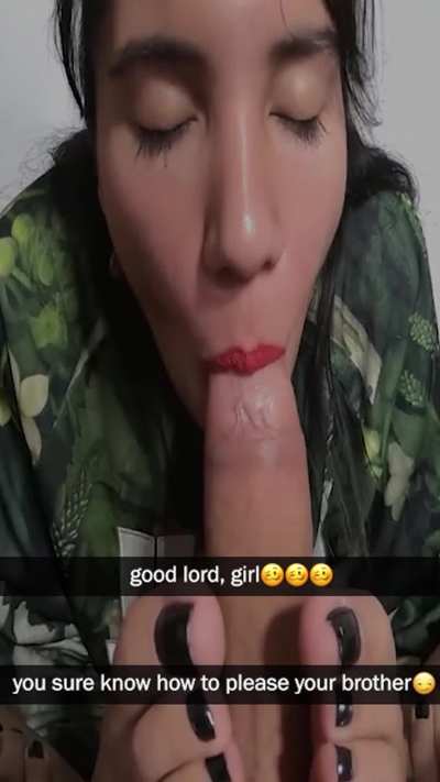 I turned my sister into my cum loving bitch — I’ve trained her to use her feet to stroke my cock 😈🦶🍆