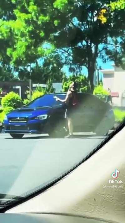 To give a guy a toy for his car