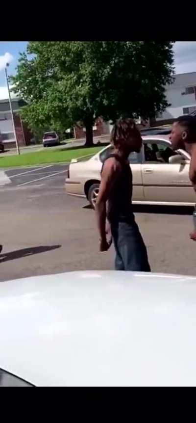 Humiliated the other man without throwing a single punch