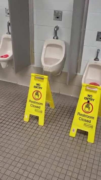 How did that happen. Was at a highschool swim meet in the pool locker room