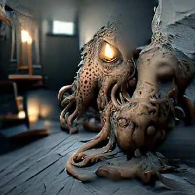 Lovecraft Horror (UE trick) VQGAN + CLIP