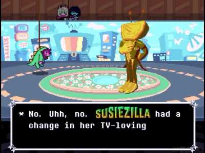 It's so funny whenever Tenna does this