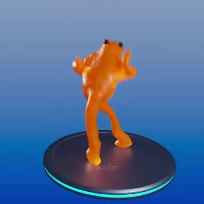 Here's an animation I made of SCP-999 doing the default dance