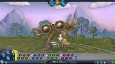 I made Diablos in Spore.
