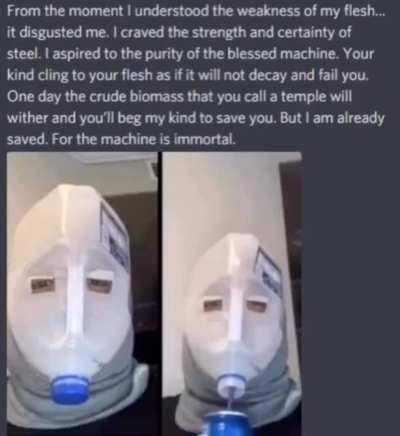 Everyone has a machine spirit in them