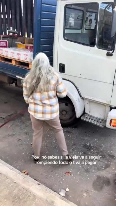 Mabel, con el escabio no te metas