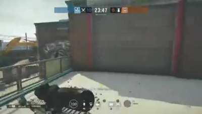 New way to open Balcony wall when its mute jammed with Thermite/Ace/Hibana