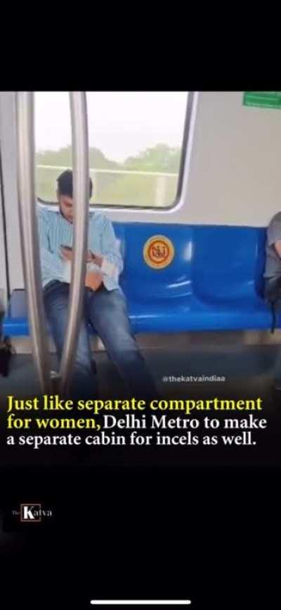 Masturbating in a public transport
