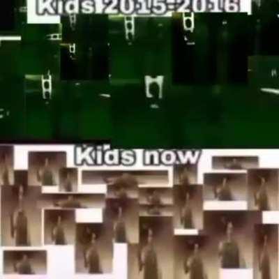 Does anyone know the original video at the top? I really wanna see it but I can only find the bottom one