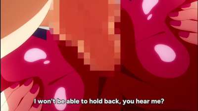 Paizuri through swimsuit