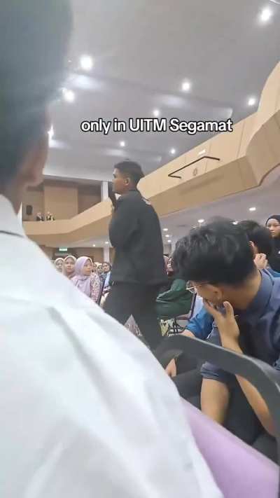 UiTM orientation is something else