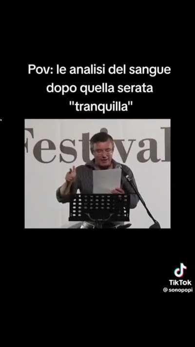 Una normale serata al centro di Bologna