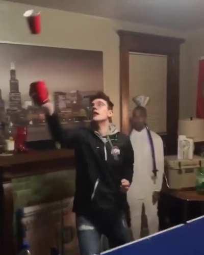 HMB as we flip this cup