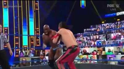 In Less Than 30 Seconds, Big E Puts Over Shinsuke Nakamura, In A Way That Nobody Couldn't Do In The Last 5 Years On The Main Roster