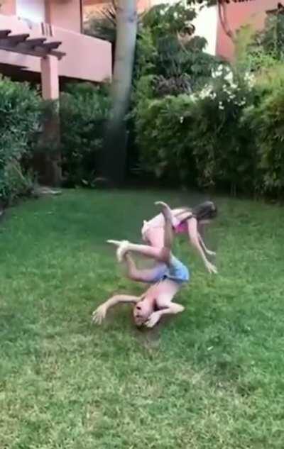 Bet you can’t jump over me!