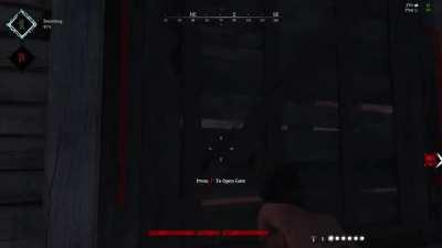 Hold F to Crank Up your chance to win a 1vs2 situation. : >