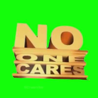 [GREEN SCREEN] NO ONE CARES 3D intro Meme Template - 20th Century Fox logo parody