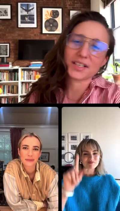 Discussing new music, moving and upcoming tour! With Emma Roberts and Karah Preiss during Instagram Live 10-11-24