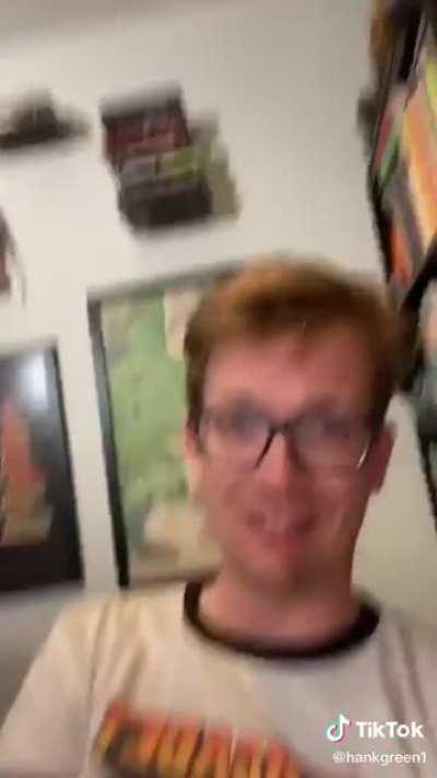 And yes that is hank green