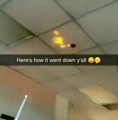 WCGW Lighting a fire near the sprinkler system...