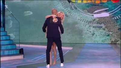 Embarrassed at TV Show