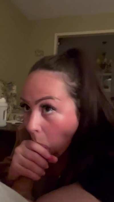 Blowjob Cock Sucking Porn GIF by Littlektbaby: exactly how he likes to have it done 😈😈😈