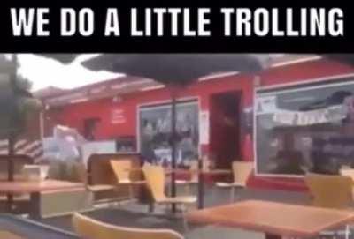 We do a little trolling