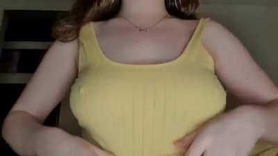 This is what a college girls tits look like... thoughts?