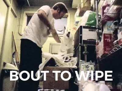 The one who wipes