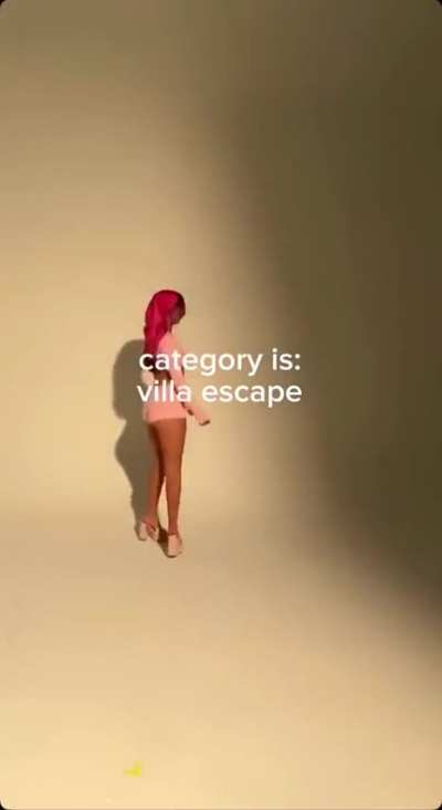 She posted this hot video showing herself again. We want more videos like this.