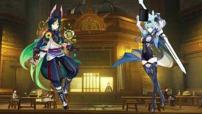 Euler escapes jail with a hot catgirl 🤤🤤🥵🥵🦶