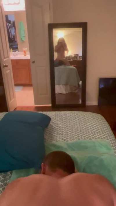 I love to watch myself fuckkng your tight ass