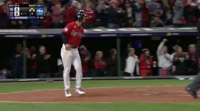 [Highlight] Naylor hits a ball hard and IKF misplays a ball allowing a run to score.