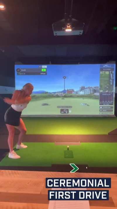 first drive on the new simulator