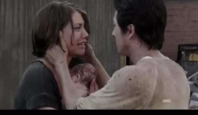 Why is he throwing a tantrum over the walkers on the ground? 