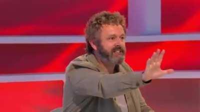 Michael Sheen's theatrical performance is in a league of its own