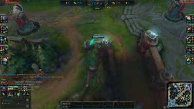 Akali turns into helicopter