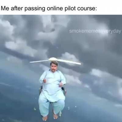 Passed pilot exam