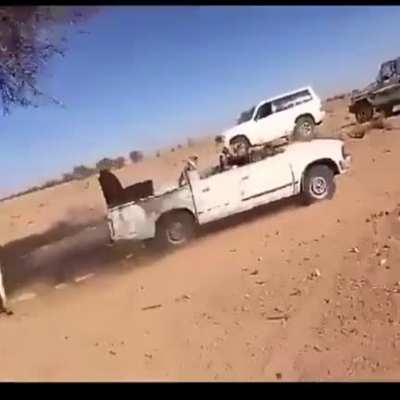 Showing the power of car