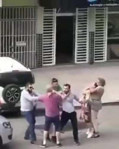 When granny fights jiu jitsu