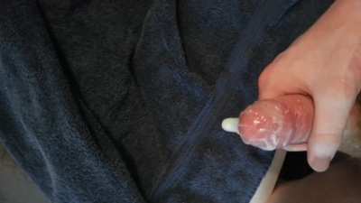 [M] Ruined multiple times in a row into a condom