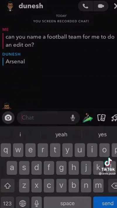 I don't condone this JJ, I actually support Arsenal