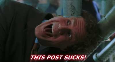 This post sucks!
