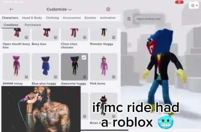 if mc ride had a roblox