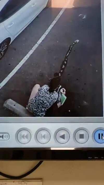 (NSFW) Urinating in a parking lot in broad daylight