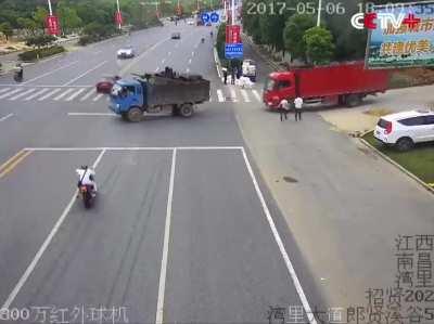 A low speed accident