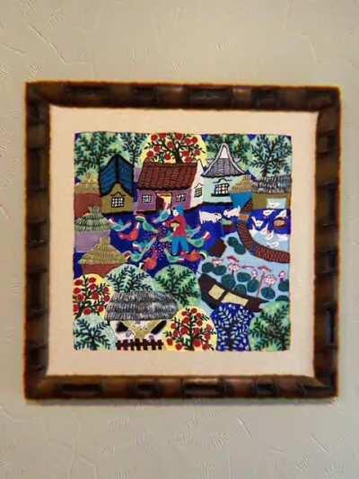 This painting kinda actin funny