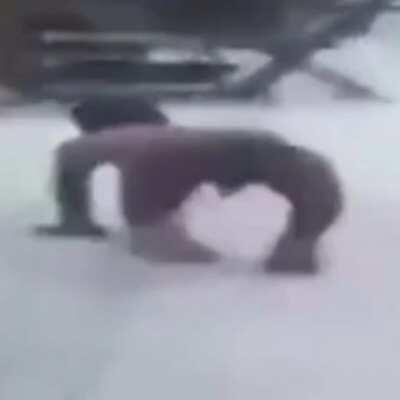 Rare footage of turkish soldier on the attack 😦 😱