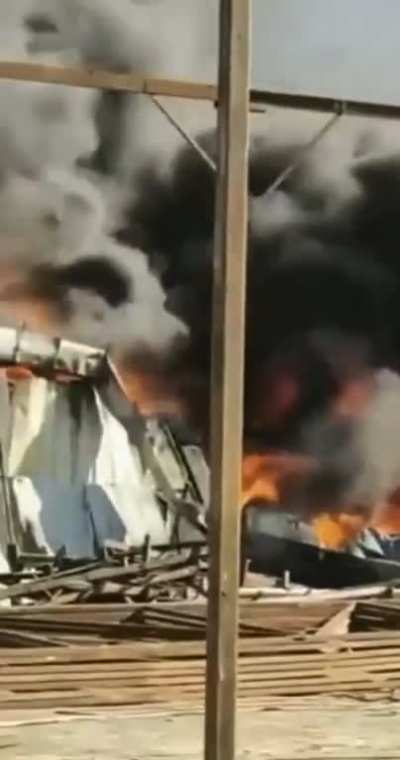 Quarantine camp set on fire in China Such a camp was set on fire by locals in the Chinese city of Lanzhou. This was done so that the authorities could not send anyone there.